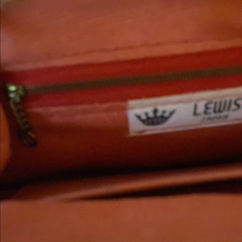 Lewis Imports Elegant Red Beaded Clutch - Picture 4 of 5